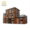 Modern Steel Frame Flat Pack Container House for Office Workspaces